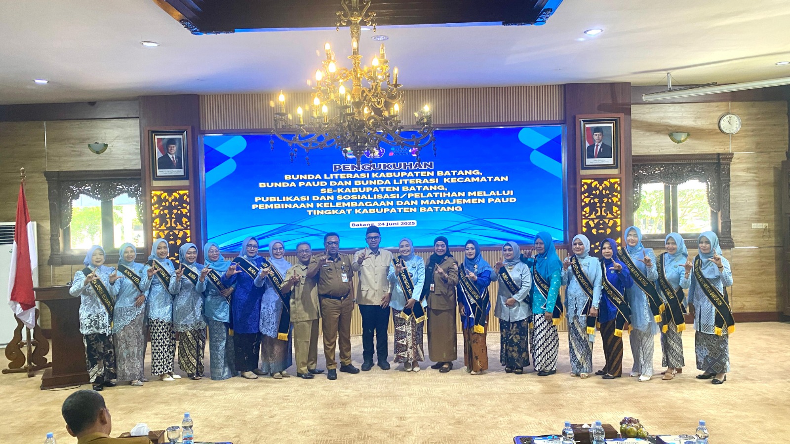 Bunda PAUD Batang dorong perhatian pada kesejahteraan guru PAUD swasta demi tingkatkan kualitas pendidikan anak usia dini. Foto: Humas Kab Batang