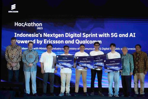 Kemenperin gandeng perusahaan global lewat Hackathon 2025 untuk cetak talenta digital berbasis 5G dan AI demi percepatan transformasi industri nasional. foto: Dok Kemenperin