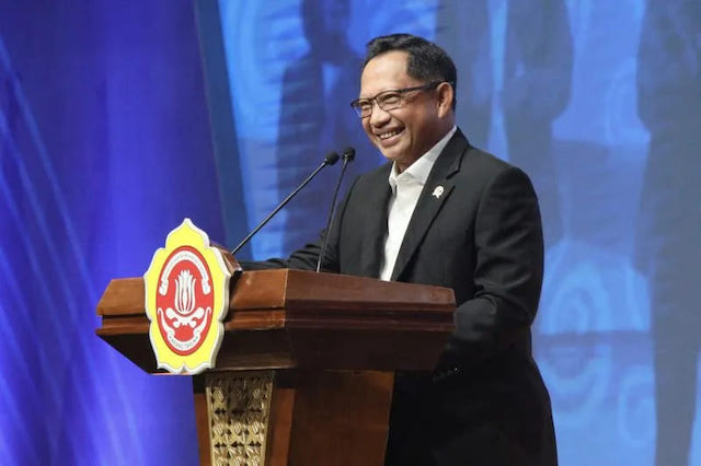 Mendagri Tito Karnavian meminta Karang Taruna menjadi motor perubahan pemuda desa untuk mempercepat pembangunan dan memaksimalkan bonus demografi Indonesia. Foto: infopublik.id