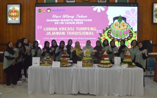DWP Kota Yogyakarta rayakan HUT ke-26 dengan lomba tumpeng jajanan tradisional bertema pangan lokal dan zero waste, ajak masyarakat cintai kuliner Nusantara. foto: Warta.jogjakota.go.id