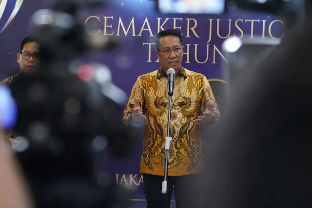 Menkum Supratman pastikan pembebasan tiga direktur ASDP menunggu salinan Keppres rehabilitasi sebelum diserahkan ke KPK dan Kejaksaan. Foto: infopublik.id