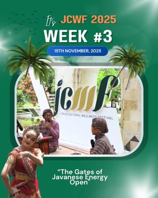 Week #3 JCWF 2025 bersama GKR Bendara hadirkan pengalaman spiritual dan healing energi yang personal, reflektif, dan transformatif di Yogyakarta. foto: Istimewa