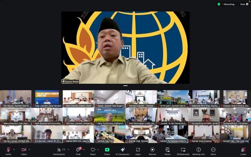 Menteri ATR/BPN Nusron Wahid tegaskan percepatan layanan pertanahan dan kepastian bagi masyarakat melalui evaluasi dan pembenahan internal. foto: Dok Atr Bpn