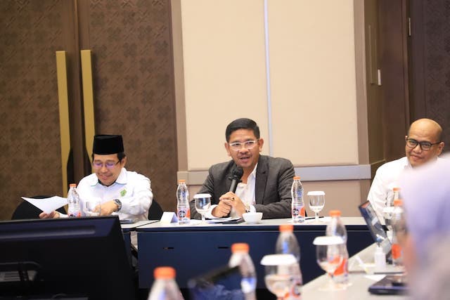 Kemenag evaluasi PMA 19/2024 untuk percepatan perizinan LAZ dan perbaikan tata kelola zakat nasional melalui FGD di Jakarta. Foto: kemenag.go.id