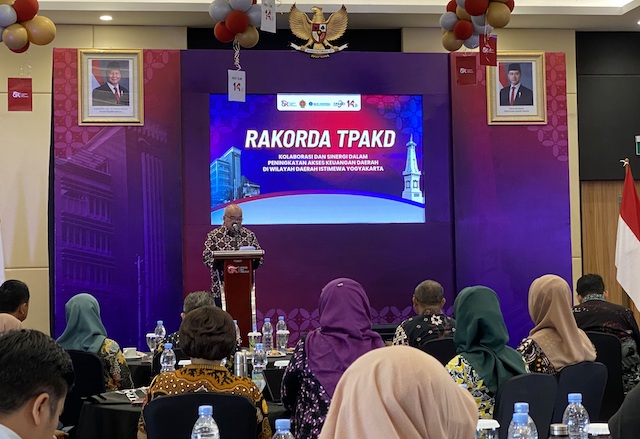 TPAKD Kota Yogyakarta luncurkan 14 program unggulan untuk perluas akses keuangan masyarakat dalam Rakorda TPAKD DIY 2025. Foto: warta.jogjakota.go.id