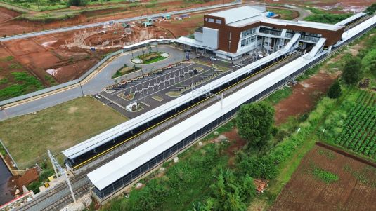 Stasiun Jatake Tangerang siap beroperasi akhir Januari 2026, memperkuat layanan KRL Tanah Abang–Rangkasbitung dan mobilitas komuter. foto: PT. KAI