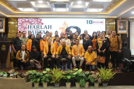 Partai Hanura merayakan HUT ke-19 di Yogyakarta sekaligus mematangkan konsolidasi kader dan menargetkan kebangkitan elektoral pada Pemilu 2029. foto: Istimewa