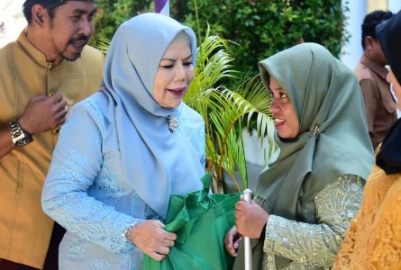 Wagub Gorontalo tekankan peran perempuan menjaga keutuhan keluarga dan adaptif di era digital saat Hari Kartini 2026. foto: MC Gorontalo/echin